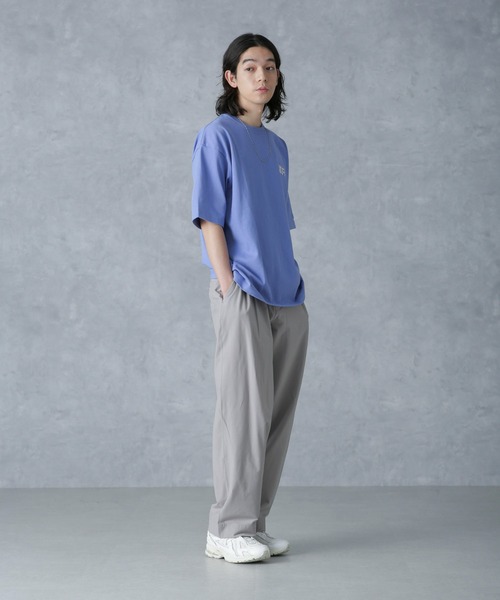 NANO universe（ナノユニバース）の「ストレッチワイドイージーパンツ(セットアップ可)（その他パンツ・メンズ・ライトグレー/ブラック/ダークグリーン/ネイビー・L/S/M）」の5枚目の写真