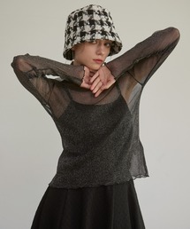 MIELI INVARIANT（ミエリインヴァリアント）の「Glitter Sheer Mellow Tops（その他トップス）」