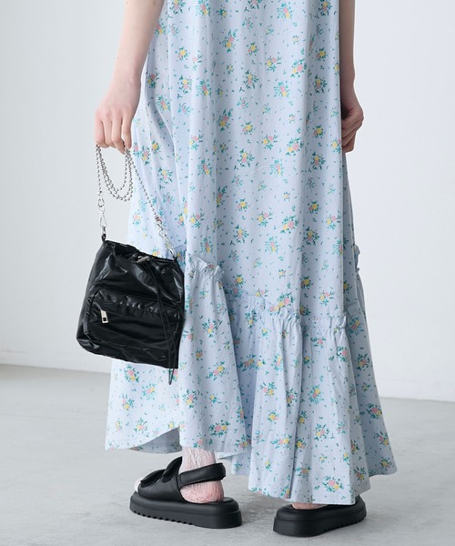 forksy.(フォルクシー)の「【forksy.】パフィーベルトサンダル(サンダル・レディース・ゴールド/シルバー/ブラック・S/M/L/LL)」の10枚目の写真