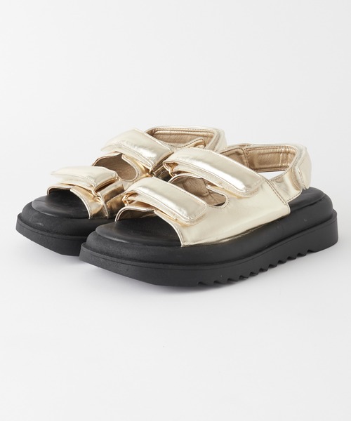 forksy.】パフィーベルトサンダル forksy.│MONO-MART [モノマート