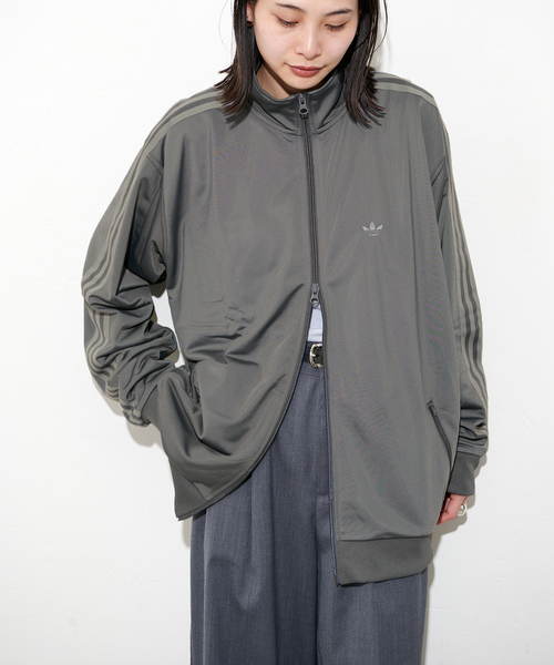 adidas Originals(アディダスオリジナルス)の「【adidas Originals/アディダス オリジナルズ】BB TRACKTOP SMU:ジャケット(その他アウター・レディース・チャコールグレー・SMALL/X-SMALL)」の5枚目の写真