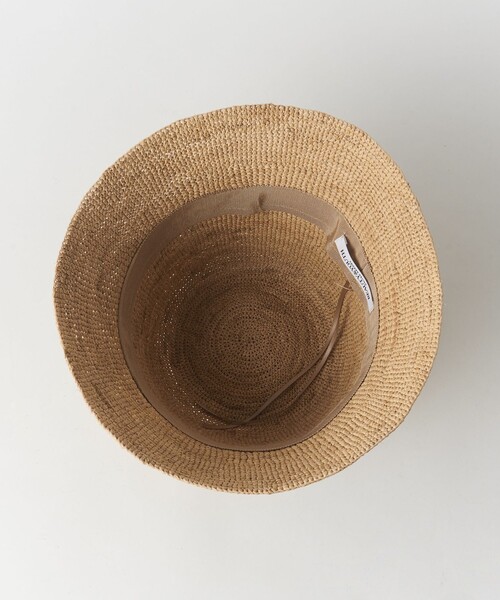 BEAUTY&YOUTH UNITED ARROWS（ビューティーアンドユースユナイテッドアローズ）の「ラフィア バケットハット（ハット・レディース・ダークグレー/ブラウン/ナチュラル・FREE）」の9枚目の写真