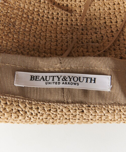 BEAUTY&YOUTH UNITED ARROWS（ビューティーアンドユースユナイテッドアローズ）の「ラフィア バケットハット（ハット・レディース・ダークグレー/ブラウン/ナチュラル・FREE）」の10枚目の写真
