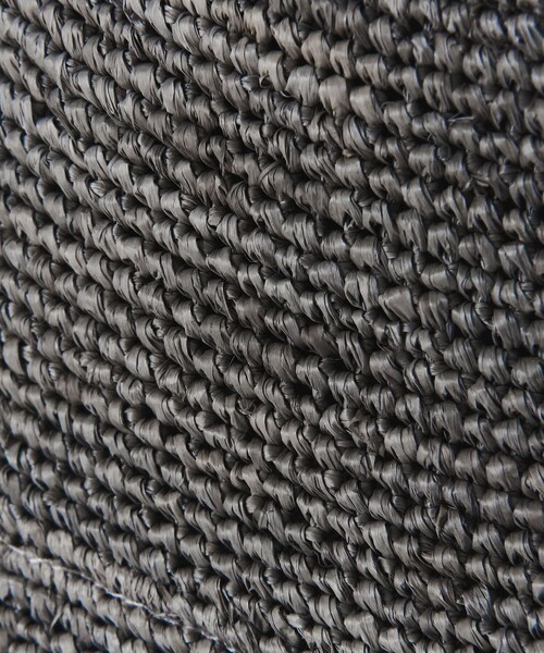 BEAUTY&YOUTH UNITED ARROWS（ビューティーアンドユースユナイテッドアローズ）の「ラフィア バケットハット（ハット・レディース・ダークグレー/ブラウン/ナチュラル・FREE）」の5枚目の写真