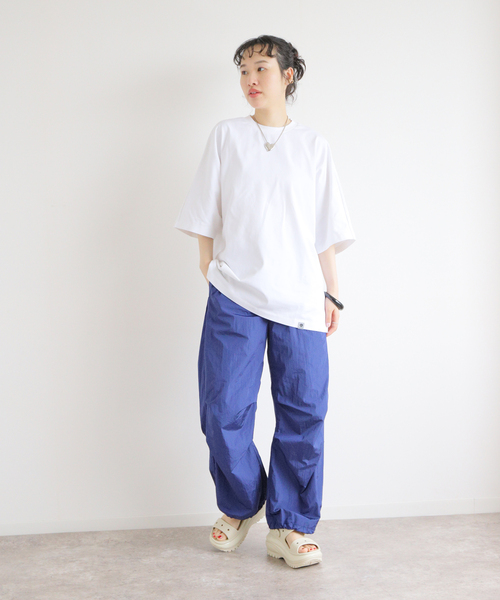 LANTERN（ランタン）の「【LANTERN / ランタン】 DOLMAN SLEEVE TEE（Tシャツ/カットソー・レディース・ブラック/ホワイト・MEDIUM）」の20枚目の写真