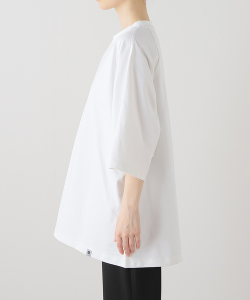 LANTERN（ランタン）の「【LANTERN / ランタン】 DOLMAN SLEEVE TEE（Tシャツ/カットソー・レディース・ブラック/ホワイト・MEDIUM）」の17枚目の写真