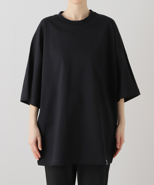 LANTERN（ランタン）の「【LANTERN / ランタン】 DOLMAN SLEEVE TEE（Tシャツ/カットソー・レディース・ブラック/ホワイト・MEDIUM）」の6枚目の写真