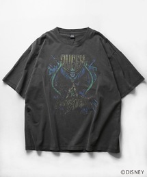 Disney | 24SS 新柄追加【Disney / ディズニー】Villains /ヴィランズ ヴィンテージライク ピグメント加工 ビッグシルエット 半袖プリントTシャツ カットソー ユニセックス(Tシャツ/カットソー)