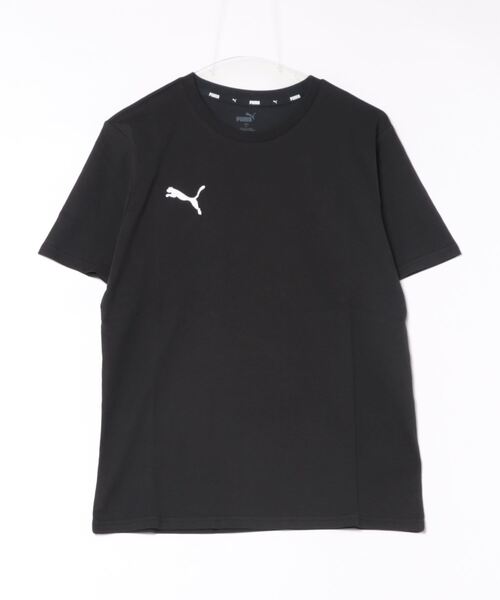 PUMA(プーマ)の「《PUMA》TEAMGOAL カジュアル TEE(Tシャツ/カットソー・メンズ・ブラック/ホワイト/ブルー/ヘザーグレー/レッド/ネイビー・S/M/L/XL/XXL)」の2枚目の写真