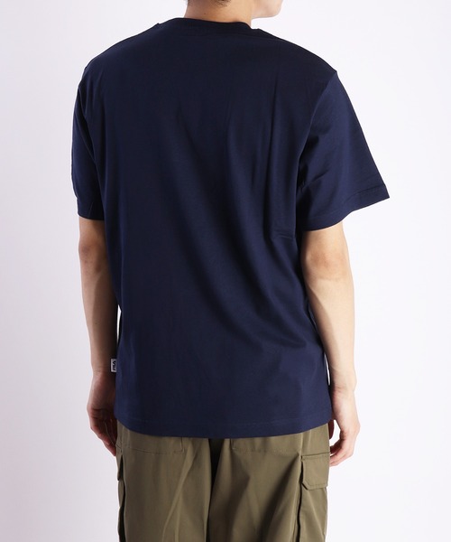 FILA(フィラ)の「FILA コットン100% ポケット付き半袖無地Tシャツ(Tシャツ/カットソー・メンズ・ネイビー/ホワイト/ブラック/グリーン・LL/L/M)」の20枚目の写真