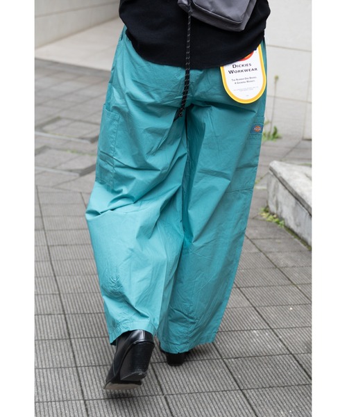 Dickies(ディッキーズ)の「【 Dickies / ディッキーズ 】 コットンダンプ ワイドシルエット カーゴ ワイドパンツ MNY 4287-1413(カーゴパンツ・レディース・ベージュ/グリーン/ピンク/ブルー/ブラック・L/M)」の15枚目の写真
