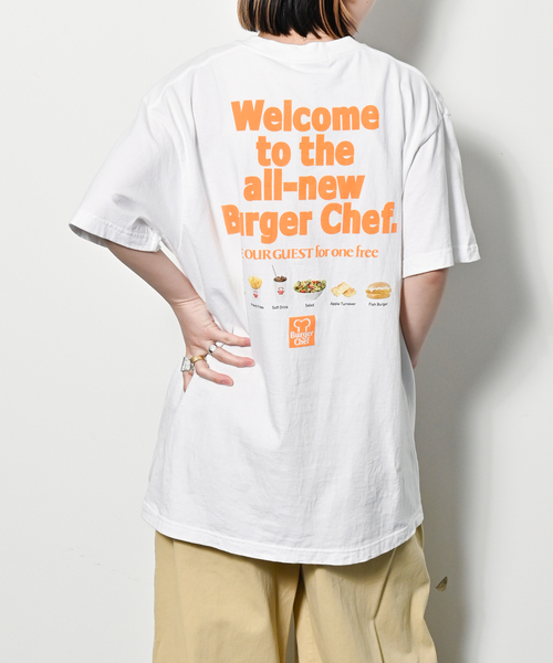 GOOD ROCK SPEED(グッドロックスピード)の「【GOOD ROCK SPEED / グッドロックスピード】BurgerChef:Tシャツ(Tシャツ/カットソー・レディース・ホワイト・FREE)」の8枚目の写真