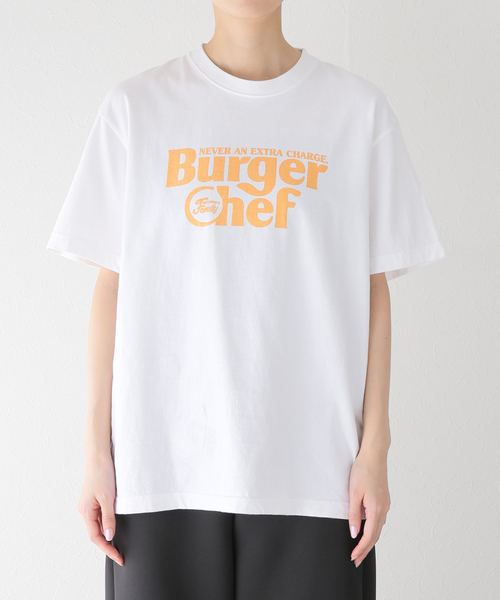 GOOD ROCK SPEED(グッドロックスピード)の「【GOOD ROCK SPEED / グッドロックスピード】BurgerChef:Tシャツ(Tシャツ/カットソー・レディース・ホワイト・FREE)」の9枚目の写真