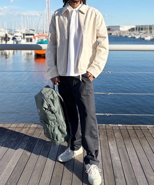AIGLE(エーグル)の「コットンキャンバスジャケット(ブルゾン・メンズ・ネイビー/ホワイト・L/M/XL/S)」の6枚目の写真