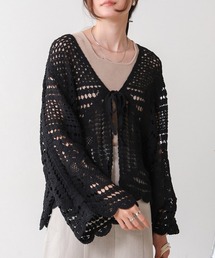 【大人気クロシェシリーズ】クロシェカーディガン