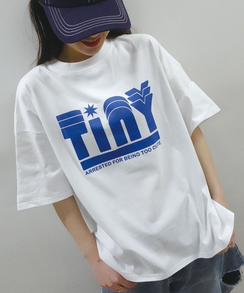 TinyプリントTシャツ（Tシャツ/カットソー）｜CORNERS（コーナー