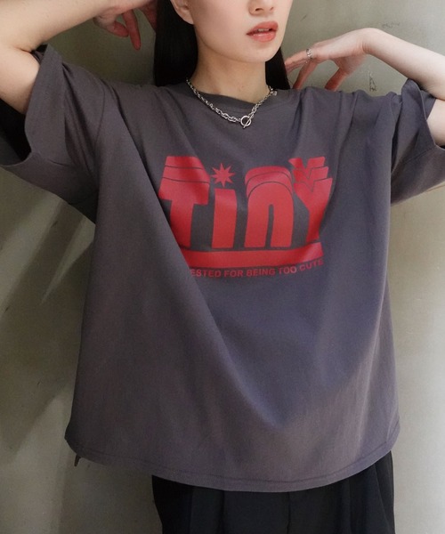 TinyプリントTシャツ（Tシャツ/カットソー）｜CORNERS（コーナー