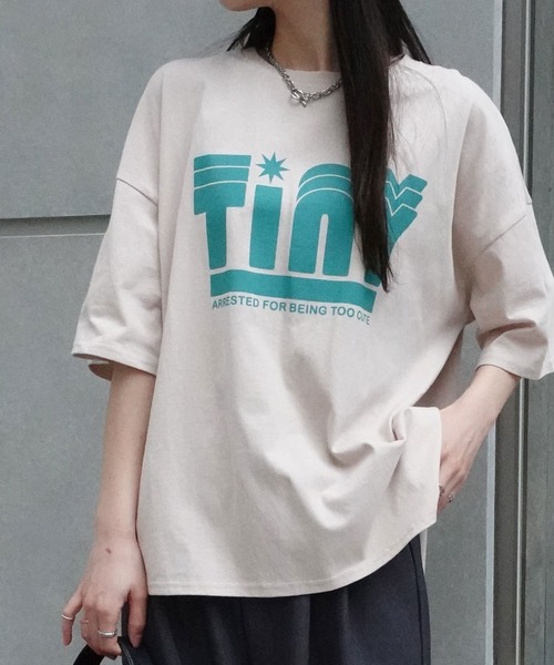 TinyプリントTシャツ（Tシャツ/カットソー）｜CORNERS（コーナー