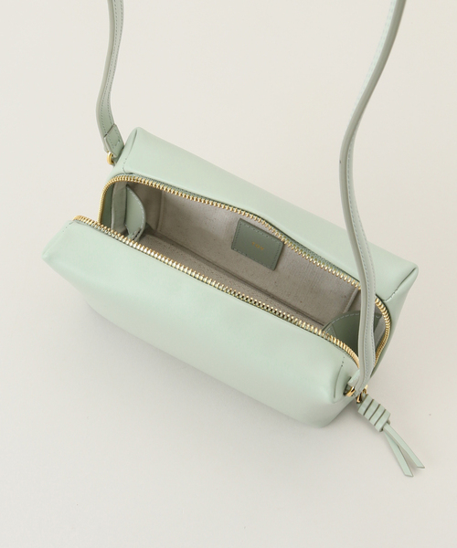 TOV CONNIE ポシェット ショルダーバッグ レザー イエローベージュ tov（トーヴ） ショルダーバッグ バッグ CONNIE-POCHETTE レディース