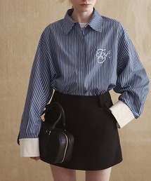 Fano Studios | フロントロゴ ストライプシャツ FC24S075【Fano Studios】(シャツ/ブラウス)