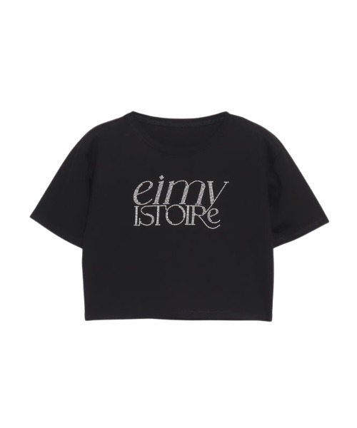 セール】eimyパールロゴフィットTシャツ（Tシャツ/カットソー