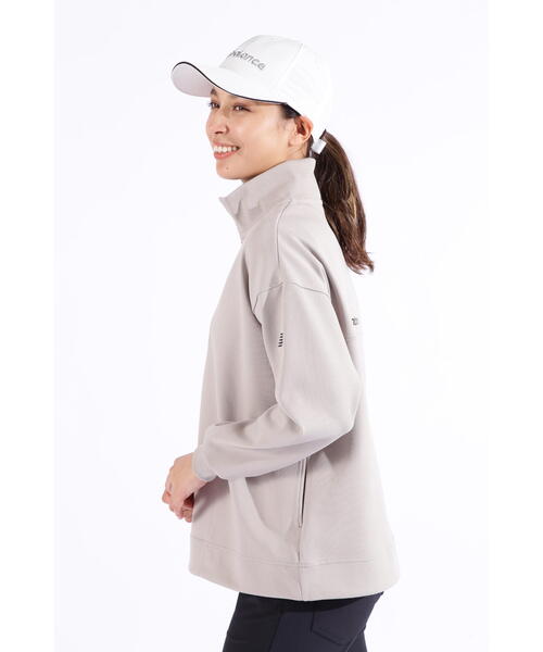 New Balance Golf(ニューバランスゴルフ)の「【new balance golf】軽量ダンボールニット スウェット ハーフジップ プルオーバー (WOMENS SPORT)(スウェット・レディース・ホワイト/ベージュ/ブラック・SMALL/LARGE/MEDIUM)」の17枚目の写真