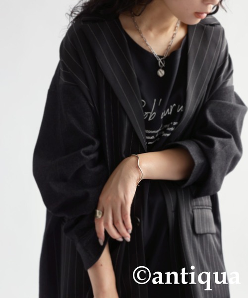 antiqua（アンティカ）の「曲線デザインバングル（バングル/リストバンド・レディース・シルバー/ゴールド・FREE）」の12枚目の写真