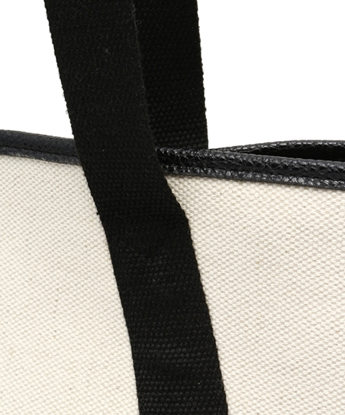 RODE SKO（ロデスコ）の「LIANA キャンバスコンビトート（トートバッグ・レディース・キャメル/ブラック/ホワイト・FREE）」の12枚目の写真