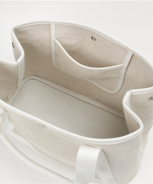 RODE SKO（ロデスコ）の「LIANA キャンバスコンビトート（トートバッグ・レディース・キャメル/ブラック/ホワイト・FREE）」の22枚目の写真