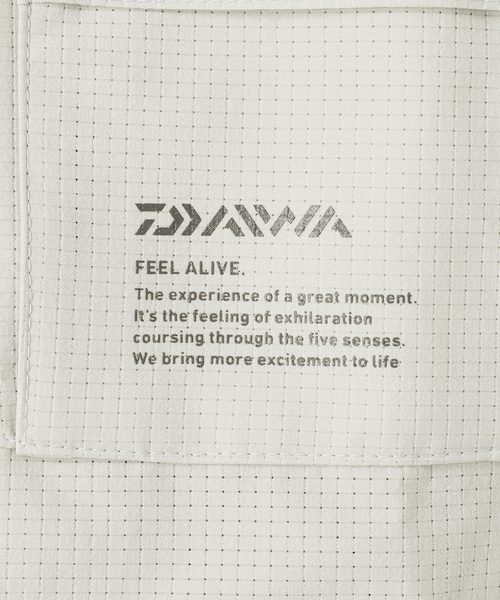DAIWA（ダイワ）の「DAIWA 別注 DOT AIR STREAM SHIRT（シャツ/ブラウス・メンズ・グレー/ブラック・LARGE/MEDIUM）」の4枚目の写真