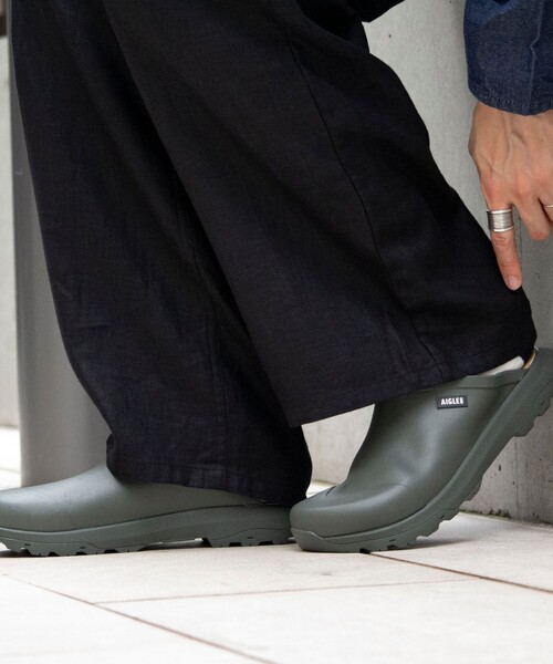 AIGLE(エーグル)の「【限定展開】【AIGLE/エーグル】CORLAY コーレイ クロッグ(サンダル・メンズ・オリーブ/ブラック・40/41/42/43/44)」の17枚目の写真