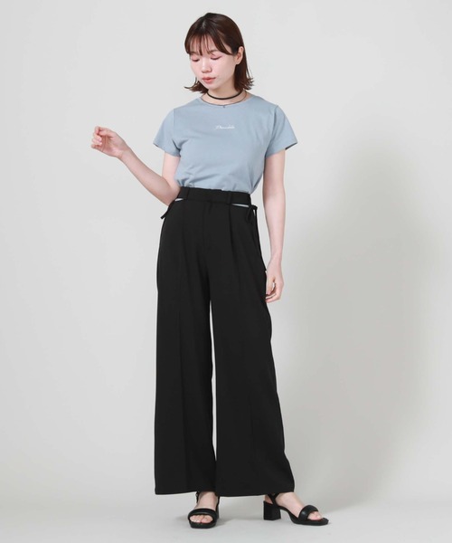 ★SEA NY★ Shai サイドカットアウトパンツ カーキ★送関込 ☆SEA NY☆ Shai サイドカットアウトパンツ カーキ☆送関込 (Sea