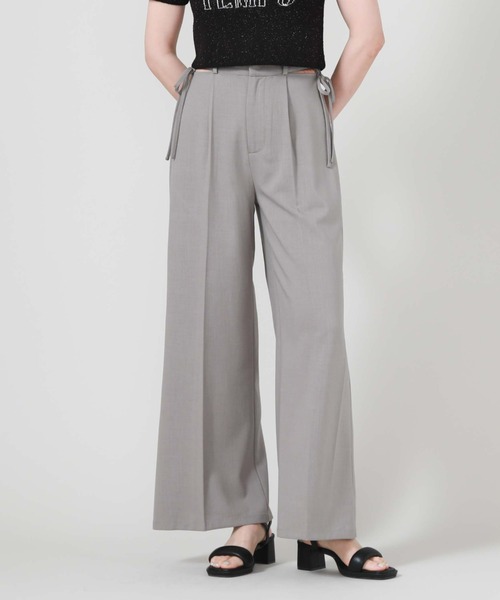 archives（アルシーヴ）の「サイドカットアウトスラックス（スラックス・レディース・オレンジ/ブラック/グレー・MEDIUM）」の19枚目の写真