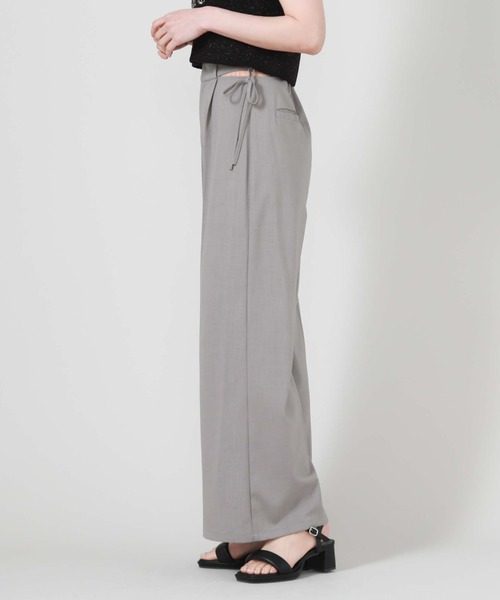 archives（アルシーヴ）の「サイドカットアウトスラックス（スラックス・レディース・オレンジ/ブラック/グレー・MEDIUM）」の17枚目の写真