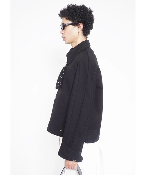 NAMACHEKO(ナマチェコ)の「AN JACKET(その他アウター・メンズ・ブラック・S)」の4枚目の写真