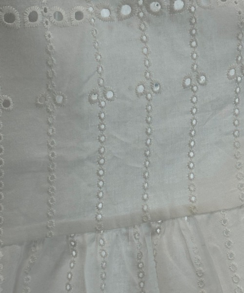 3.3 Field Trip （3.3フィールドトリップ）の「3.3 Field Trip／パンチングスカート（裏地あり）（スカート・レディース・ブラック/アイボリー・FREE）」の18枚目の写真