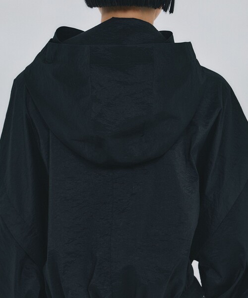 THINGS THAT MATTER(シングス ザット マター)の「【THINGS THAT MATTER/シングス ザット マター】《STUDIOUS別注》2WAY シースルークロップドブルゾン(ブルゾン・レディース・ホワイト/ブラック・FREE)」の15枚目の写真