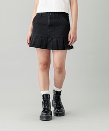 X-girl | LOW RISE PLEATED MINI SKIRT(スカート)