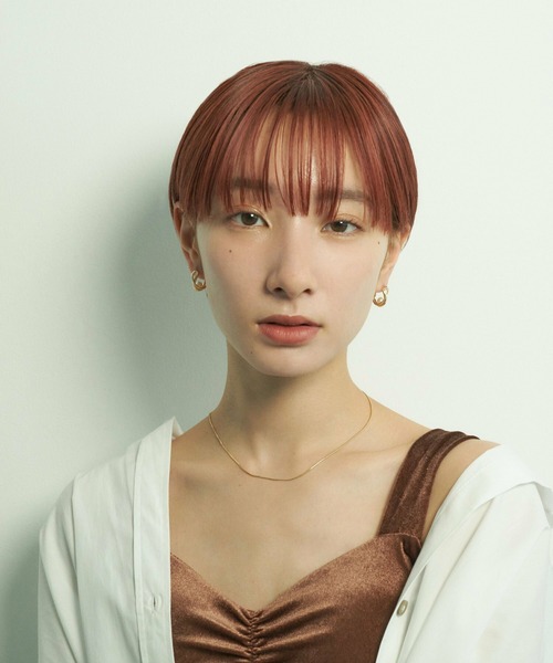 GOLDY(ゴールディ)の「クロス ライン パール セット イヤリング(イヤリング・レディース・ゴールド/ピンク系その他/シルバー・FREE)」の6枚目の写真