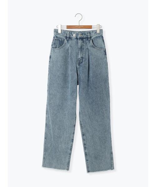 Lugnoncure（ルノンキュール）の「タックデニムパンツ（その他パンツ・レディース・ブルー/サックスブルー・L/M）」の11枚目の写真