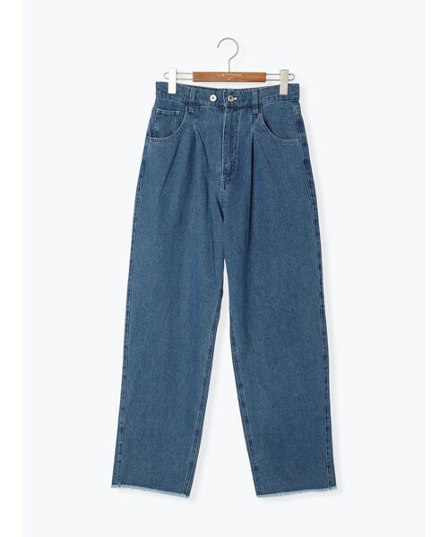 Lugnoncure（ルノンキュール）の「タックデニムパンツ（その他パンツ・レディース・ブルー/サックスブルー・L/M）」の12枚目の写真