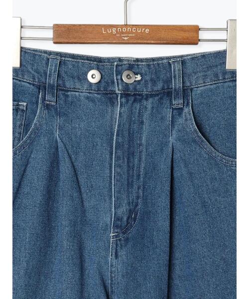 Lugnoncure（ルノンキュール）の「タックデニムパンツ（その他パンツ・レディース・ブルー/サックスブルー・L/M）」の14枚目の写真
