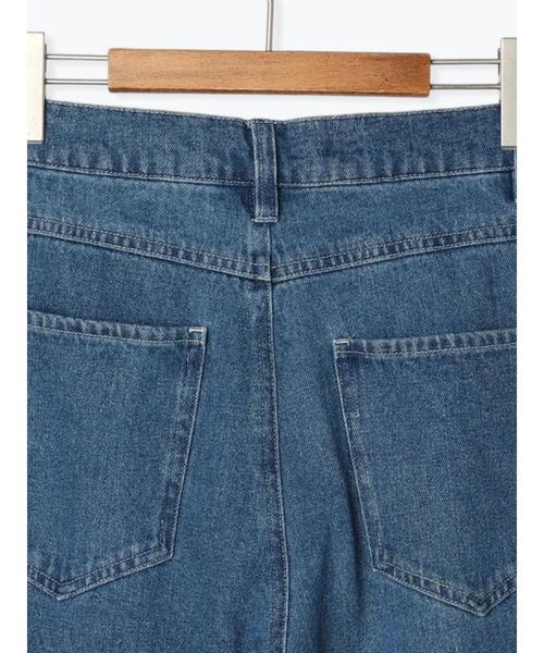 Lugnoncure（ルノンキュール）の「タックデニムパンツ（その他パンツ・レディース・ブルー/サックスブルー・L/M）」の7枚目の写真