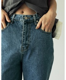 anuke ストレートデニムパンツ ブルー anuke（アンヌーク）の「Highwaist Straight Denim（デニム