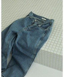 anuke（アンヌーク）の「Highwaist Straight Denim（デニム
