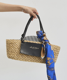 IENA | Anita Bilardi/アニタ ビラルディ ラウンドバスケット PANPORASMALL(かごバッグ)