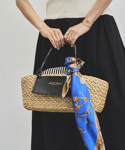 IENA（イエナ）の「Anita Bilardi/アニタ ビラルディ ラウンドバスケット PANPORASMALL（かごバッグ・レディース・ベージュ・FREE）」の2枚目の写真