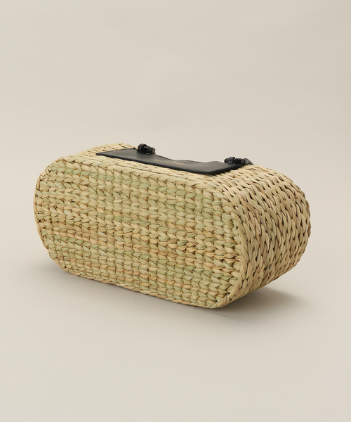 IENA（イエナ）の「Anita Bilardi/アニタ ビラルディ ラウンドバスケット PANPORASMALL（かごバッグ・レディース・ベージュ・FREE）」の8枚目の写真