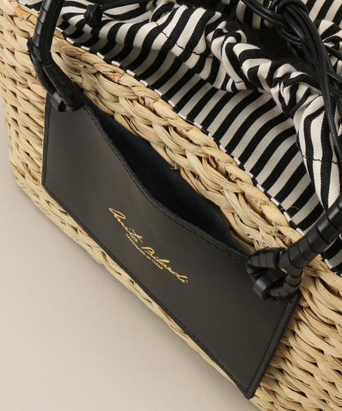 IENA（イエナ）の「Anita Bilardi/アニタ ビラルディ ラウンドバスケット PANPORASMALL（かごバッグ・レディース・ベージュ・FREE）」の12枚目の写真