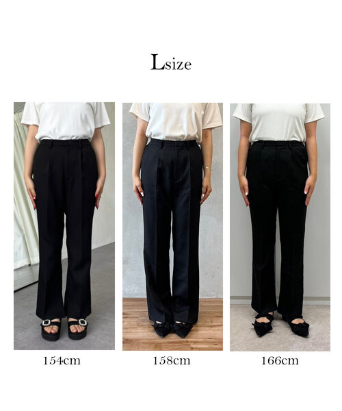新品未使用タグ付き【MOMO SELECT】 プロズヴェール リブニットパンツ prose verse（プロズヴェール）の「【MOMO SELECT】リブニット